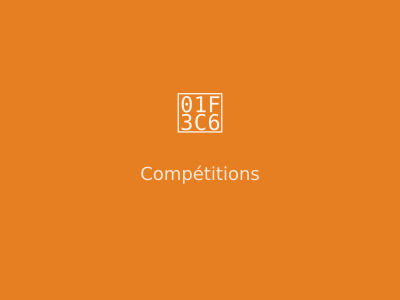 Compétitions
