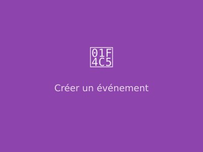 Créer un événement