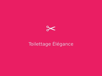 Toilettage Canin Élégance